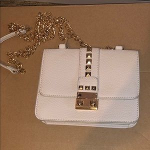 BCBG White Small Purse